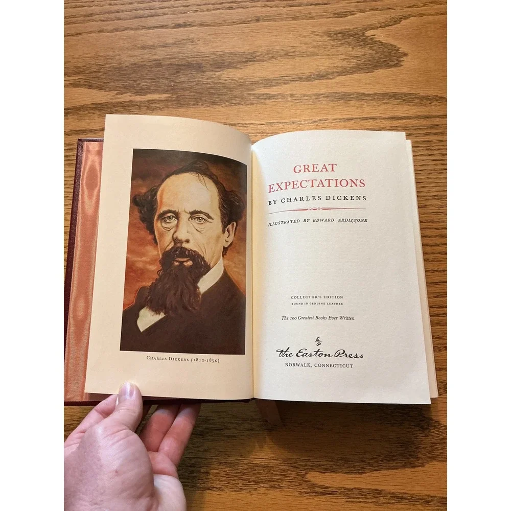 Easton Press Great Expectations Charles Dickens Leather Bound Collector Edition